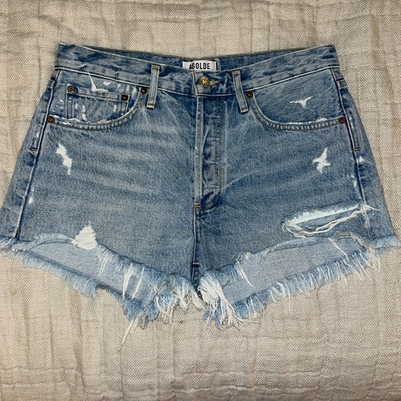 Agolde Parker Vintage Cut Off Short in Swapmeet - Picture 1 of 5